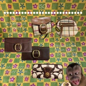 ISO Coach Y2k Wallet Accessories